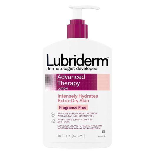لوشن ترطيب الجسم  أدفانسد ثيرابي  للبشرة الجافة خالي من العطر- من لوبريديرم