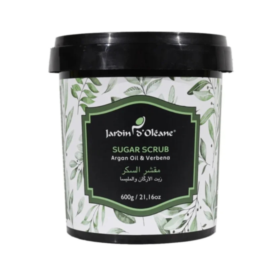 مقشر السكر زيت الاركان والمليسا - من جاردن اوليان