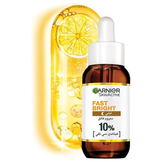 سيروم فيتامين سي 10% سكين أكتيف الليلي  - من غارنييه